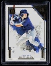 2025 Panini Impeccable Base Set Matt Shaw #55 card