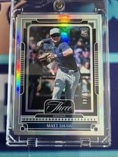 2025 Panini Three and Two Base Set Matt Shaw #29 card