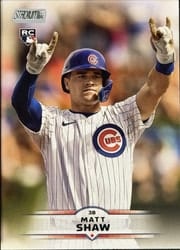 2025 Stadium Club Base Set Matt Shaw #65 card