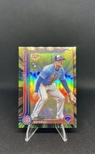 2025 Topps Chrome Update Radiating Rookies Matt Shaw #RR-21 card