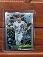2025 Topps Cosmic Chrome Base Set Matt Shaw #35 card