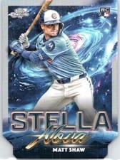 2025 Topps Cosmic Chrome Stella Nova Matt Shaw #SN-20 card