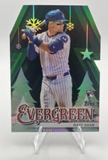 2025 Topps Holiday Evergreen Matt Shaw #E-9 card
