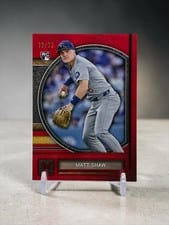 2025 Topps Museum Collection Base Set Matt Shaw #84 card