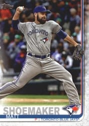 2019 Topps Base Set Matt Shoemaker #533 card