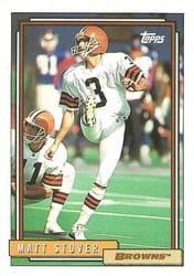 1992 Topps Base Set Matt Stover #38 card