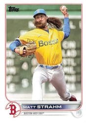 2022 Topps Update Base Set Matt Strahm #US142 card