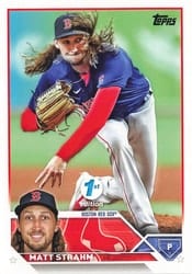 2023 Topps 1st Edition Base Set Matt Strahm #283 card