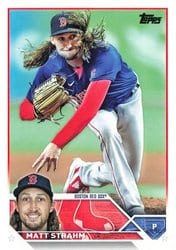 2023 Topps Base Set Matt Strahm #283 card