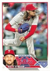 2023 Topps Update Base Set Matt Strahm #US226 card