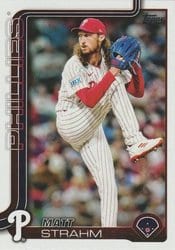 2025 Topps Base Set Matt Strahm #672 card
