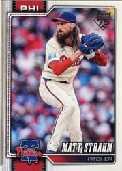 2026 Topps Base Set Matt Strahm #298 card