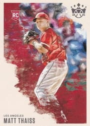 2020 Panini Diamond Kings Base Set Matt Thaiss #84 card