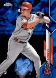 2020 Topps Chrome Sapphire Edition Base Set Matt Thaiss #115 card
