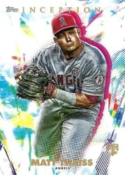 2020 Topps Inception Base Set Matt Thaiss #2 card