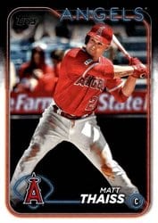 2024 Topps Update Base Set Matt Thaiss #US274 card