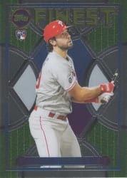 2022 Finest Flashbacks Base Set Matt Vierling #83 card