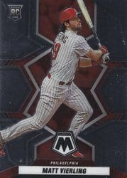 2022 Panini Mosaic Base Set Matt Vierling #237 card