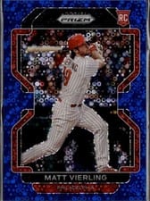 2022 Panini Prizm Matt Vierling #1 card