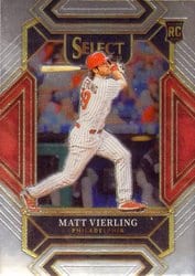 2022 Panini Select Base Set Matt Vierling #219 card