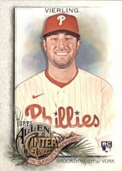 2022 Topps Allen & Ginter Base Set Matt Vierling #168 card