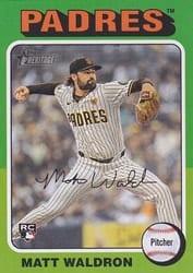 2024 Topps Heritage Base Set Matt Waldron #604 card