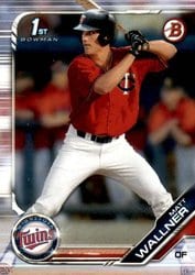 2019 Bowman Draft Base Set Matt Wallner #BD-6 card