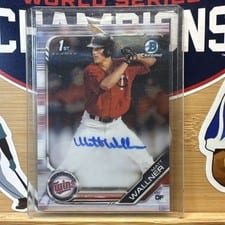 2019 Bowman Draft Chrome Picks Autograph Matt Wallner #CDA-MW card