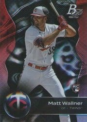 2023 Bowman Platinum Base Set Matt Wallner #96 card