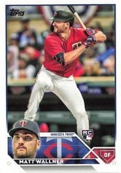 2023 Topps Base Set Matt Wallner #448 card