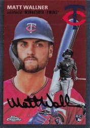 2023 Topps Chrome Platinum Anniversary Base Set Matt Wallner #111 card