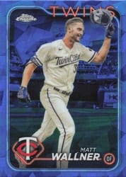 2024 Topps Chrome Sapphire Edition Base Set Matt Wallner #91 card