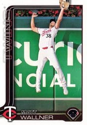 2025 Topps Base Set Matt Wallner #547 card