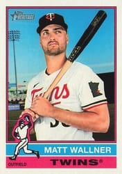 2025 Topps Heritage Base Set Matt Wallner #682 card