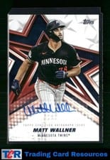 2026 Topps Baseball Stars Autographs Matt Wallner #BSA-MW card