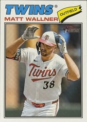 2026 Topps Heritage Base Set Matt Wallner #319 card