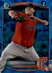 2025 Bowman Sapphire Edition Base Set Matt Wilkinson #BCP-145 card