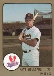 1988 ProCards Base Set Matt Williams #56 card