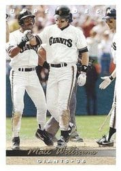 1993 Upper Deck Base Set Matt Williams #143 card