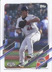 2021 Topps Pro Debut Base Set Matthew Allan #PD-106 card