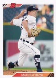 2020 Bowman Heritage Base Set Matthew Boyd #30 card