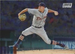 2020 Stadium Club Chrome Base Set Matthew Boyd #223 card
