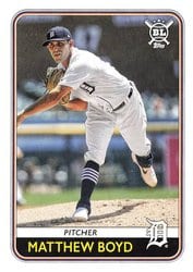 2020 Topps Big League Base Set Matthew Boyd #26 card