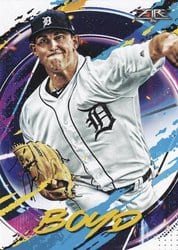 2020 Topps Fire Base Set Matthew Boyd #101 card