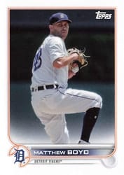 2022 Topps Mini Base Set Matthew Boyd #128 card