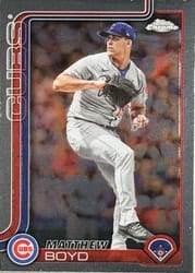 2025 Topps Chrome Update Base Set Matthew Boyd #USC184 card