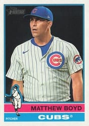 2025 Topps Heritage Base Set Matthew Boyd #531 card