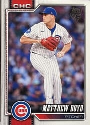 2026 Topps Base Set Matthew Boyd #51 card