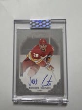 2023-24 Upper Deck Clear Cut Champs Autos Matthew Coronato #C-MC card