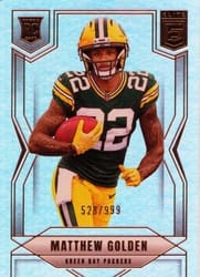2025 Donruss Elite Base Set Matthew Golden #144 card